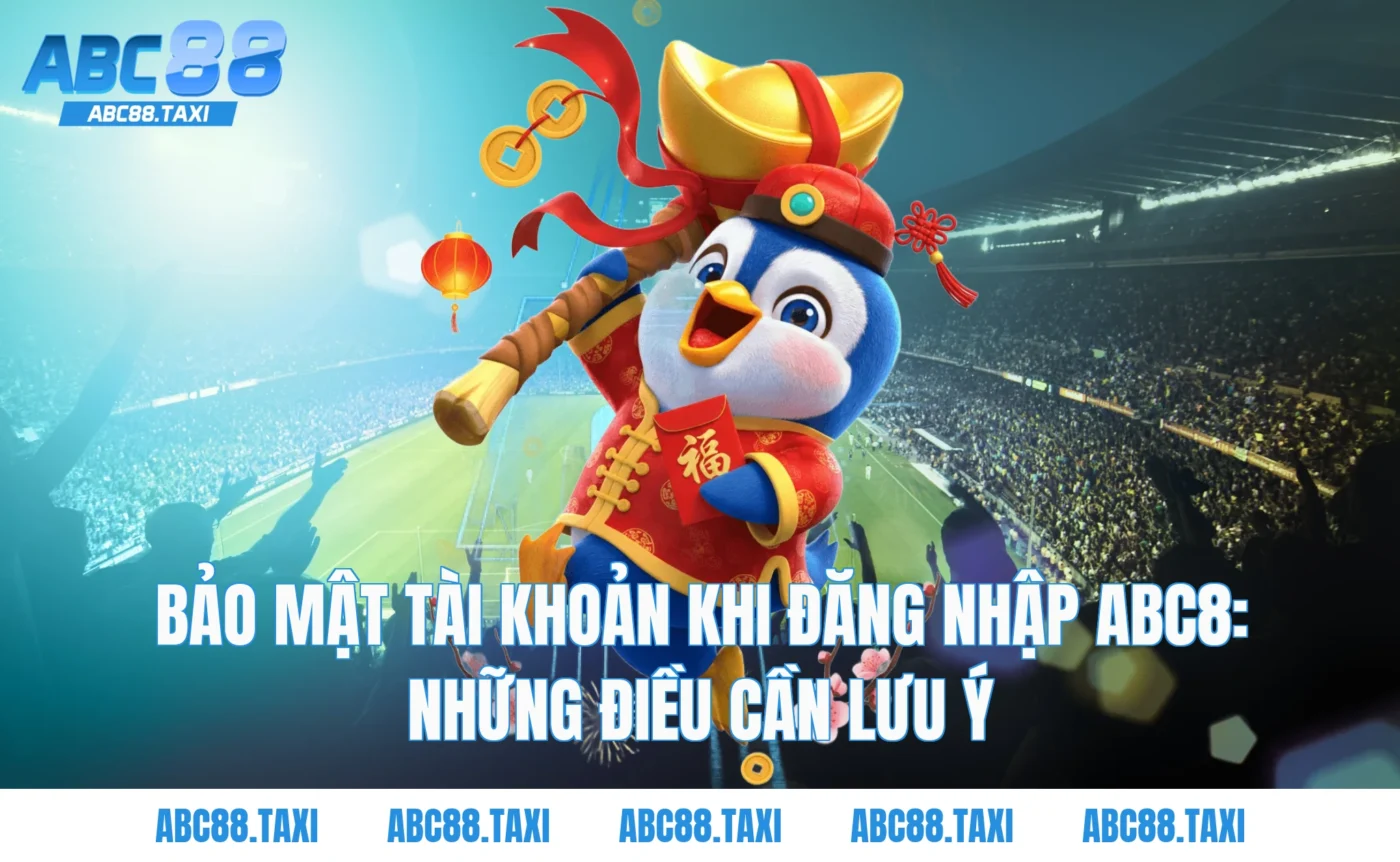 Bảo mật tài khoản khi đăng nhập ABC8: Những điều cần lưu ý