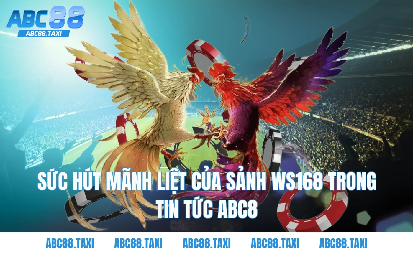 Sức hút mãnh liệt của sảnh WS168 trong tin tức ABC8